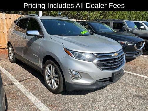 Silver Ice Metallic 2019 Chevrolet Equinox Premier w/2LZ