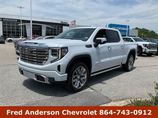 Glacier White Tricoat 2026 GMC Sierra 1500 Denali