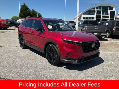 Radiant Red Metallic 2025 Honda CR-V Hybrid Sport FWD