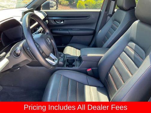 Radiant Red Metallic 2025 Honda CR-V Hybrid Sport FWD