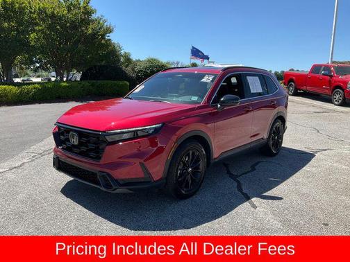 Radiant Red Metallic 2025 Honda CR-V Hybrid Sport FWD