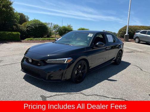 Crystal Black Pearl 2025 Honda Civic Si Base