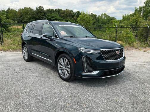 Emerald Lake Metallic 2025 Cadillac XT6 Premium Luxury AWD