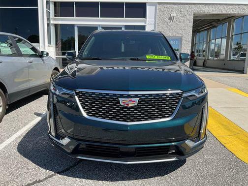 Emerald Lake Metallic 2025 Cadillac XT6 Premium Luxury AWD