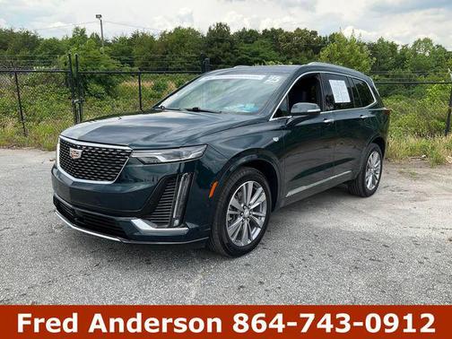 Emerald Lake Metallic 2025 Cadillac XT6 Premium Luxury AWD