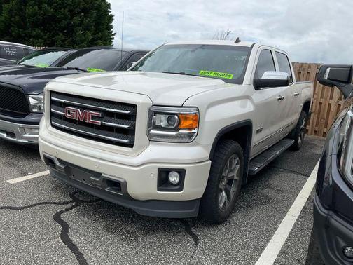 White Diamond Tricoat 2014 GMC Sierra 1500 SLT