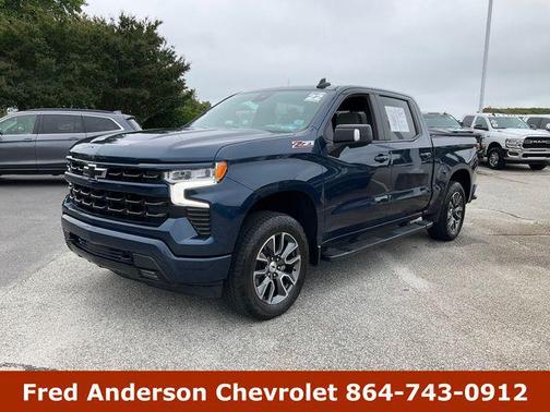 Northsky Blue Metallic 2022 Chevrolet Silverado 1500 RST
