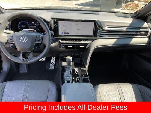 Midnight Black Metallic 2025 Toyota Camry XSE
