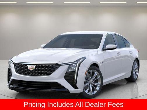 Summit White 2026 Cadillac CT5 Premium Luxury
