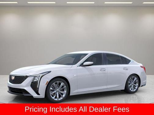 Summit White 2026 Cadillac CT5 Premium Luxury