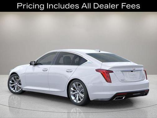 Summit White 2026 Cadillac CT5 Premium Luxury