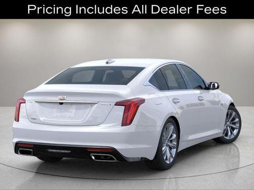 Summit White 2026 Cadillac CT5 Premium Luxury