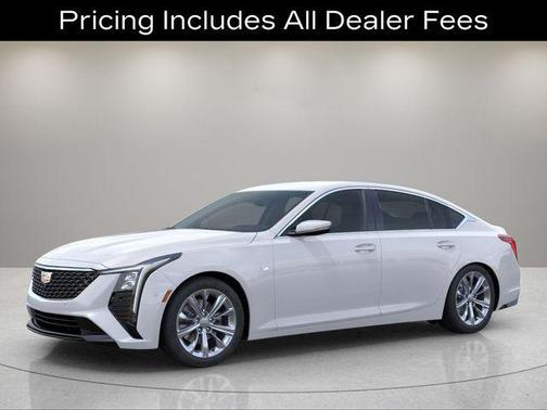 Summit White 2026 Cadillac CT5 Premium Luxury