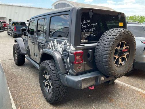 Granite Crystal Metallic Clearcoat 2020 Jeep Wrangler Unlimited Rubicon