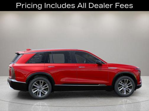 Radiant Red Tintcoat 2026 Cadillac VISTIQ Luxury