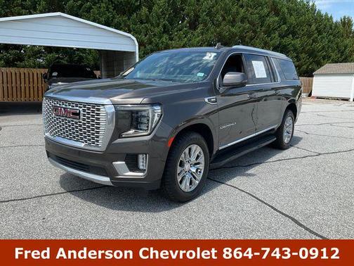Smokey Quartz Metallic 2021 GMC Yukon XL Denali