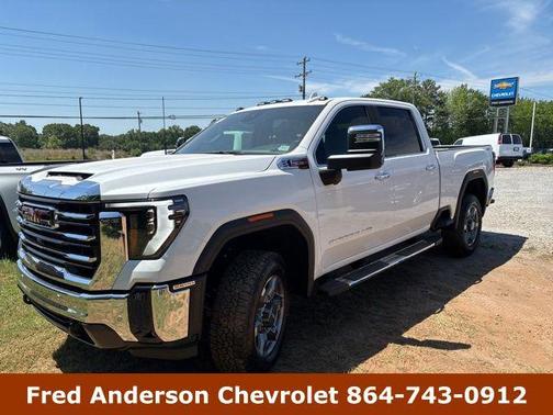 Summit White 2026 GMC Sierra 2500 SLT