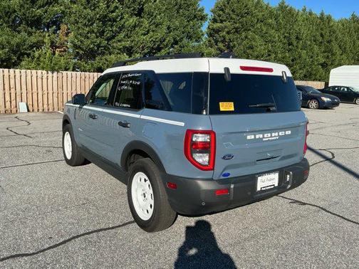 Azure Gray Metallic Tri-Coat 2025 Ford Bronco Sport Heritage