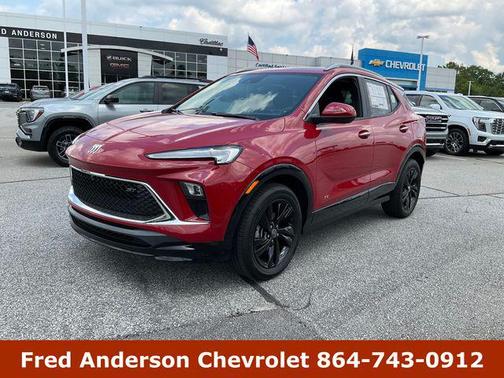 Brilliant Red 2026 Buick Encore GX Sport Touring