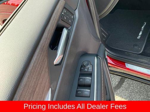 Volcanic Red Tintcoat 2026 GMC Acadia Denali