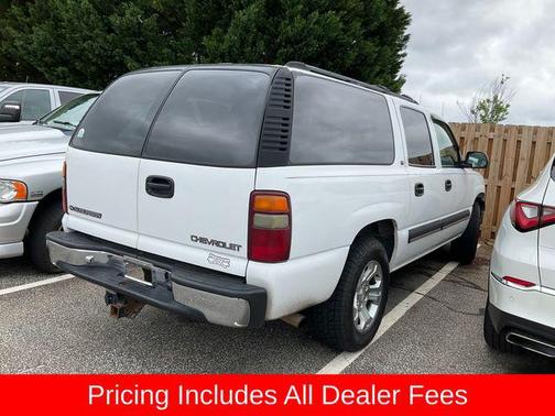 Summit White 2002 Chevrolet Suburban 1500 LS