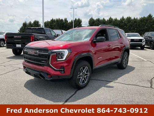 Volcanic Red Tintcoat 2026 GMC Terrain AWD AT4
