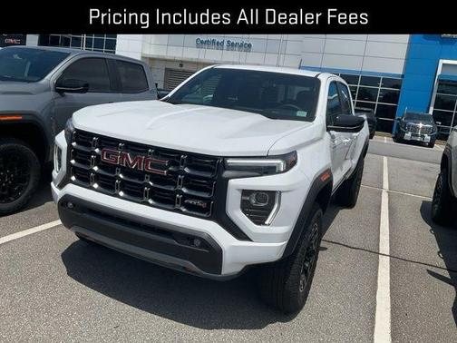 Summit White 2026 GMC Canyon AT4
