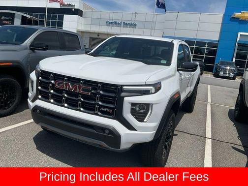 Summit White 2026 GMC Canyon AT4