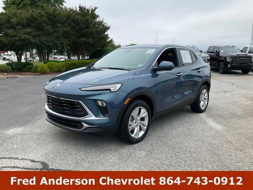 Ocean Blue Metallic 2025 Buick Encore GX Preferred