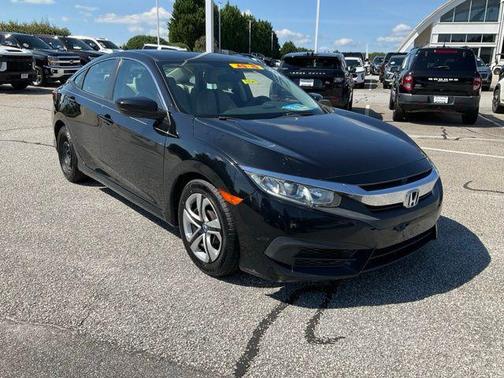 Crystal Black Pearl 2017 Honda Civic LX