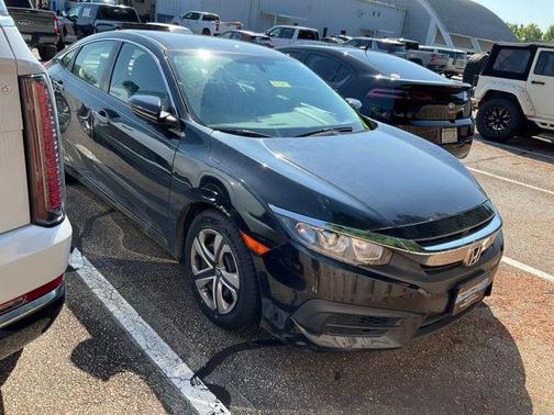 Crystal Black Pearl 2017 Honda Civic LX