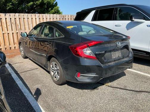 Crystal Black Pearl 2017 Honda Civic LX