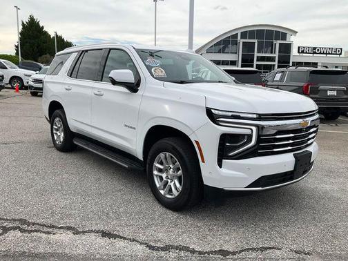 Summit White 2025 Chevrolet Tahoe LT