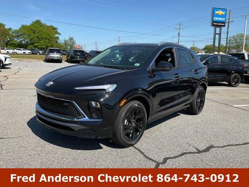 Ebony Twilight Metallic 2026 Buick Encore GX Sport Touring