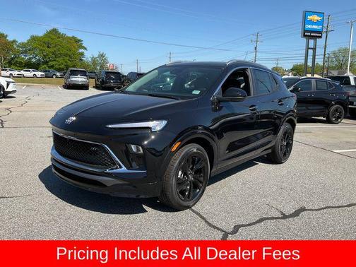 Ebony Twilight Metallic 2026 Buick Encore GX Sport Touring