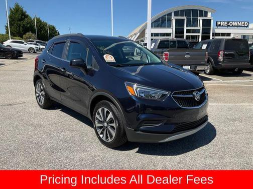 Dark Moon Blue Metallic 2021 Buick Encore Preferred