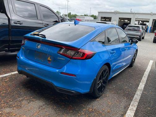 Boost Blue Pearl 2022 Honda Civic Sport