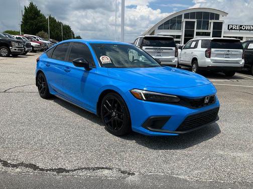 Boost Blue Pearl 2022 Honda Civic Sport