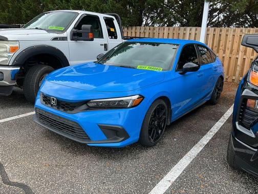 Boost Blue Pearl 2022 Honda Civic Sport