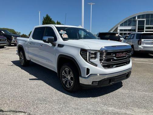 Summit White 2024 GMC Sierra 1500 SLT