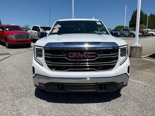 Summit White 2024 GMC Sierra 1500 SLT