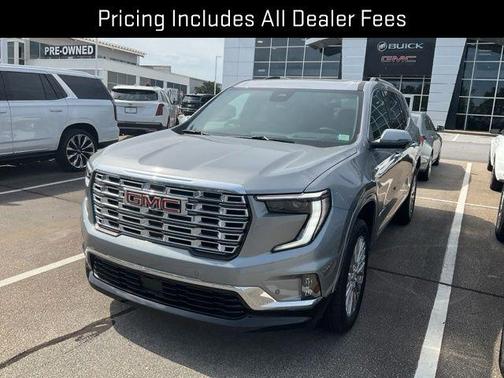 Glacier White Tricoat 2026 GMC Acadia Denali