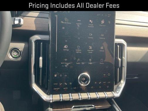 Glacier White Tricoat 2026 GMC Acadia Denali