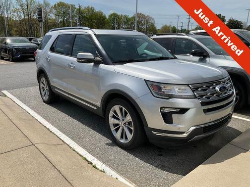 Ingot Silver Metallic 2019 Ford Explorer Limited