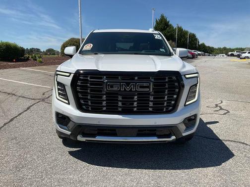 White Frost Tricoat 2025 GMC Yukon Denali Ultimate