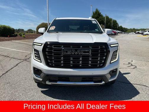White Frost Tricoat 2025 GMC Yukon Denali Ultimate