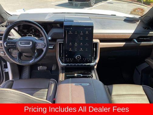 White Frost Tricoat 2025 GMC Yukon Denali Ultimate