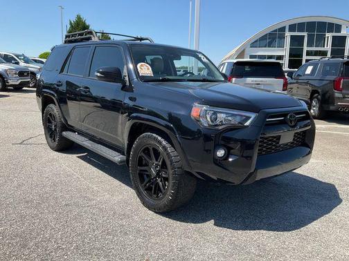 Midnight Black Metallic 2022 Toyota 4Runner SR5 Premium
