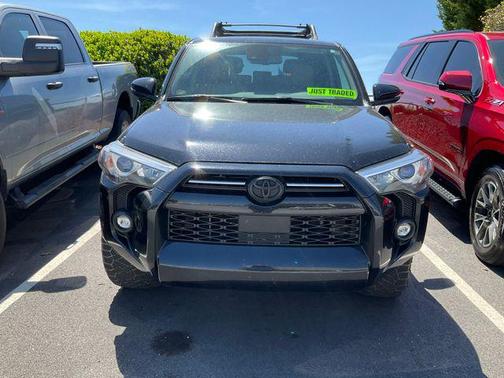 Midnight Black Metallic 2022 Toyota 4Runner SR5 Premium