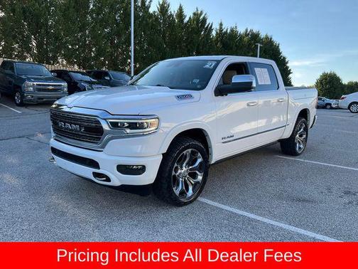 Bright White Clearcoat 2021 RAM 1500 Limited